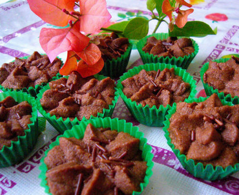 biscoitos de chocolate canudos crocantes