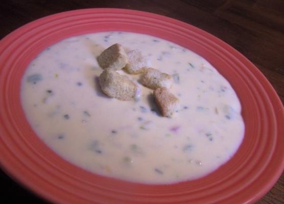 tigela de souper de queijo duplo