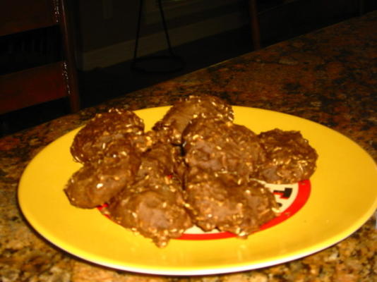 cookies de aveia vegan brownie-ish alfarroba