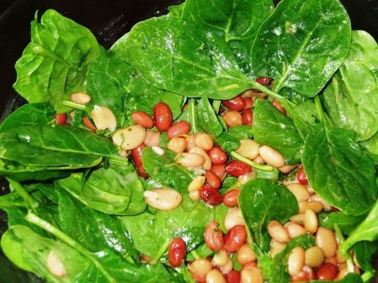 salada de feijão com limão e alho