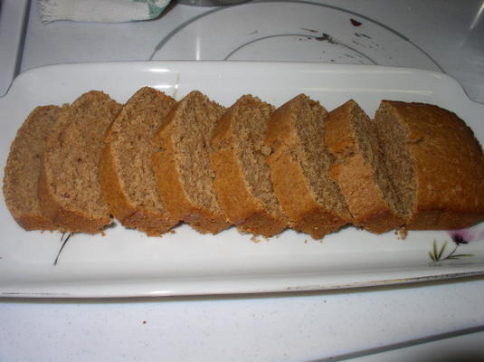 bolo saudável das baixas gorduras especiarias (kosher-pareve)