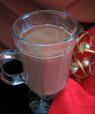 o chocolate quente especial do pai c-mas eve