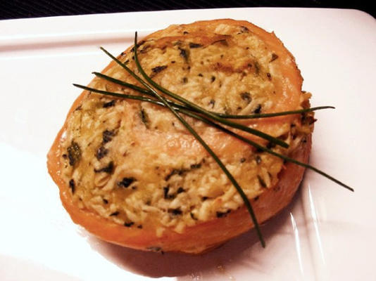 salmão com arroz-florentino