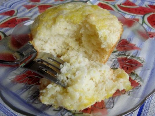 muffins de limão tamanho texas