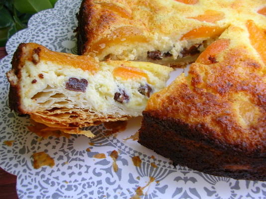 raisin alperce quarkcake