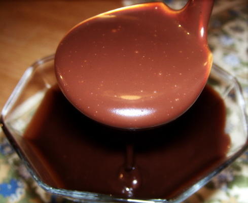 molho de chocolate rum mocha