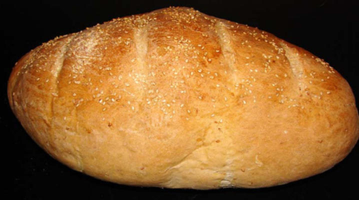 pão de semente de gergelim (máquina de pão)