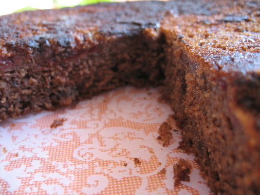 Bolo de chocolate de framboesa elina