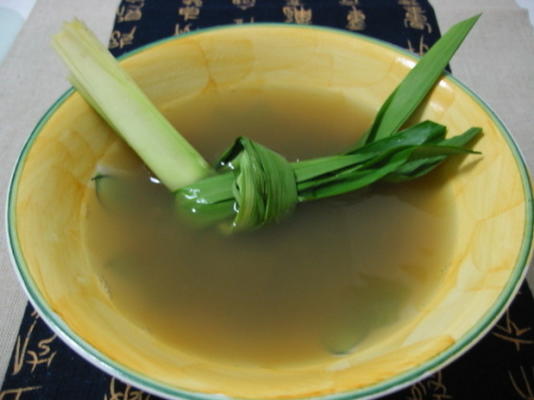 sopa de feijão verde doce (mung)