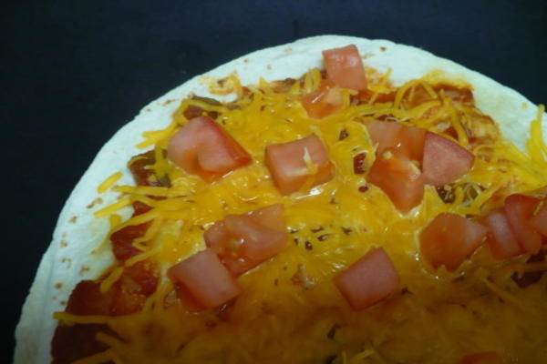 pizza mexicana de taco bell iluminado - copycat