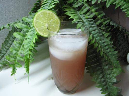 limeade de maçã rosa