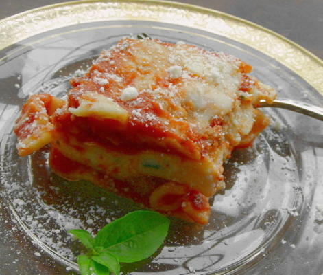 lasanha de lasanha de flor do chef