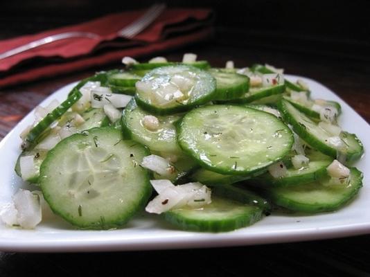salada pepino do gasthaus