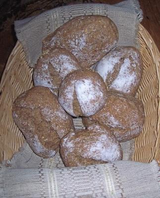 pão de cerveja de malte de sourdough