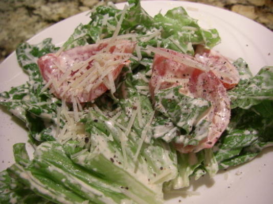 molho de salada de alho com leite de manteiga de houston