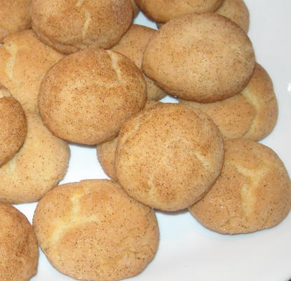 bolinhos snickerdoodle fáceis