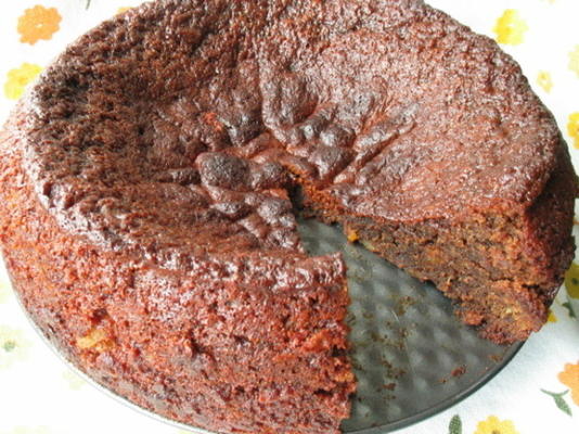 nigella lawson pantry-prateleira bolo de chocolate-laranja