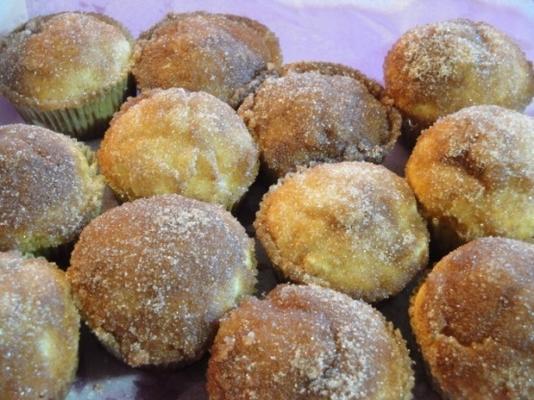 muffins de maçã snickerdoodle