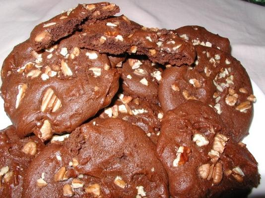 biscoitos de chocolate pecan (melhor do que a padaria publix)