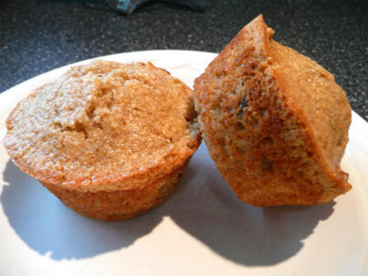 muffins de marmelada laranja saudáveis