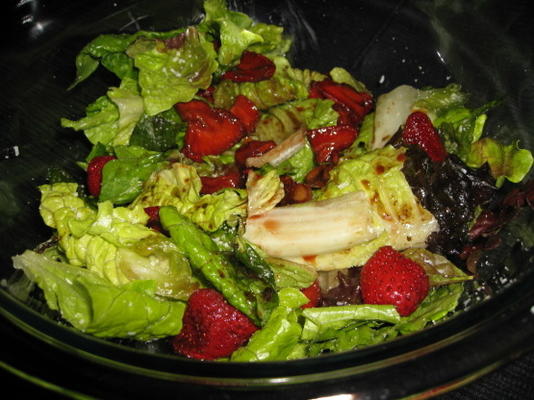 salada de campos de morango