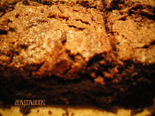 brownies de café nutella
