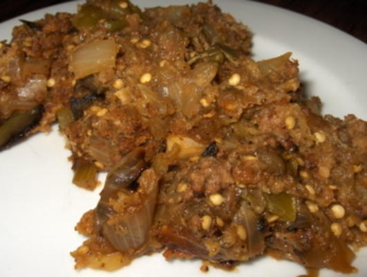 caçarola de berinjela crioulo