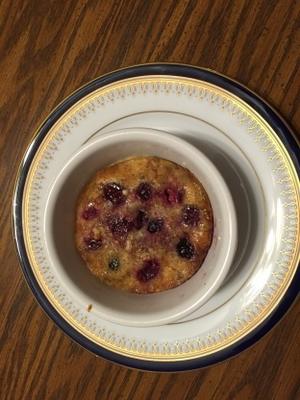 clafouti de cereja e amêndoa (creme cozido)