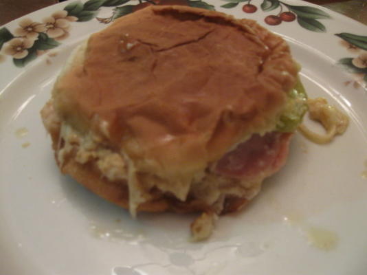 hambúrgueres de estilo cubano prensados