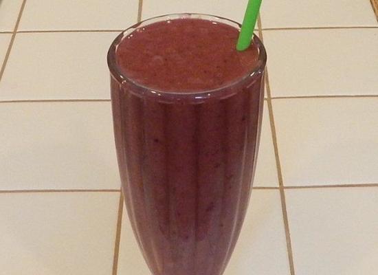 shake de smoothie de baga yummy