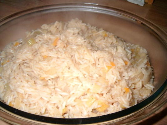 arroz de maçã noz