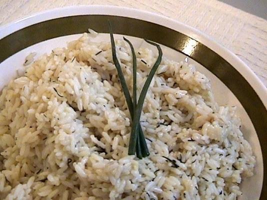 arroz endro de alho