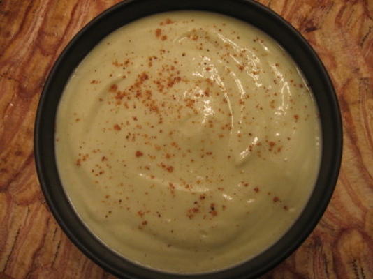 abacate banana sopa gelada