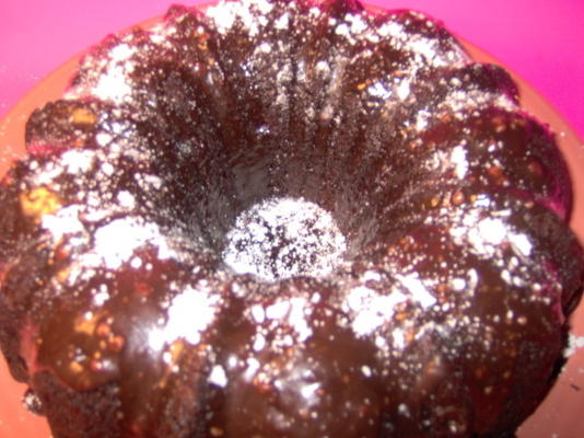 fácil bolo de chocolate cereja