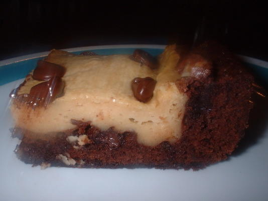 brownies de fantasia de manteiga de amendoim