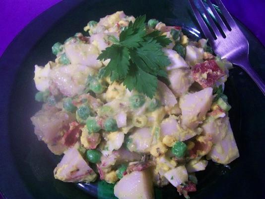 nova salada de batata com molho de abacate