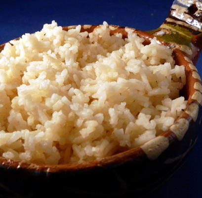 arroz cozido em coco- (wali wa nazi)