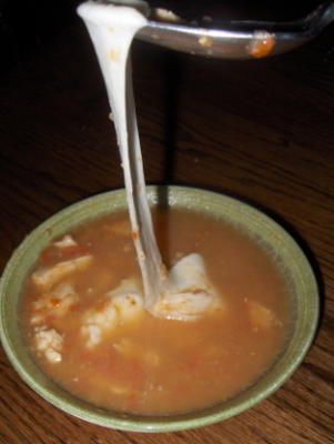 sopa de salsa simples