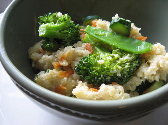 quinoa cremosa primavera