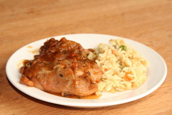 frango de tomilho de alperce-cozido lento (redux)