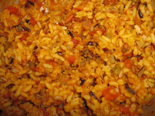 arroz espanhol mais simples