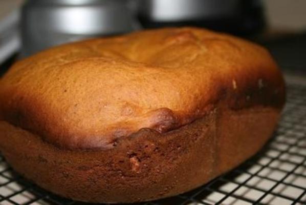 pão de abóbora tempero (breadmaker)