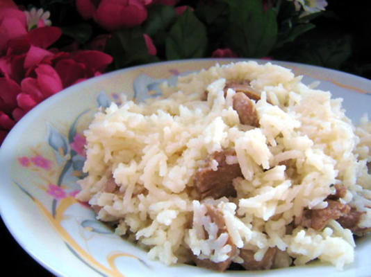 risoto de cogumelos rápido (vencedor do bake-off da pillersbury)