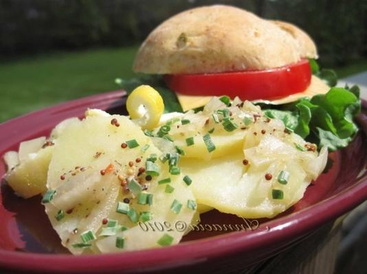 salada de batata leve verão - leichter kartoffelsalat