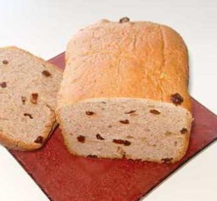 pão de passas delicioso breadmaker
