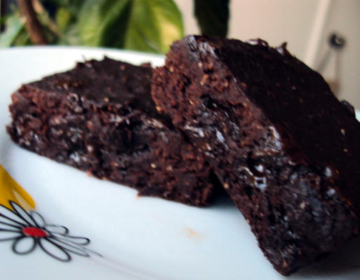 brownies fudge chocolatey ricos