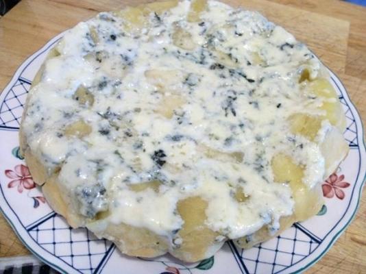biscoitos de queijo azul