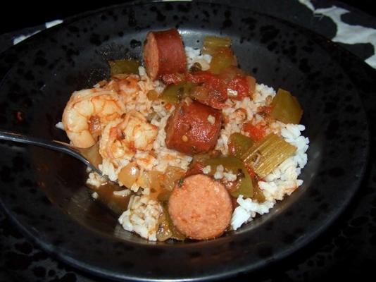pote de conserva jambalaya-pastalaya