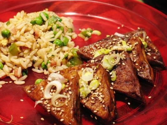 tofu cozido em molho hoisin por deborah madison