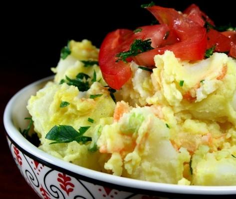 salada de batata inspirada sul-africana